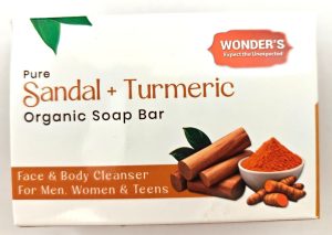 Sandal+Turmeric Organic Soap